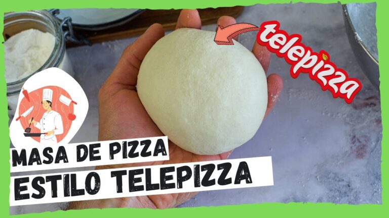 Como se hace la masa de pizza de telepizza