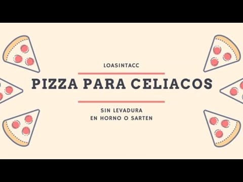 Como hacer masa de pizza sin gluten y sin levadura