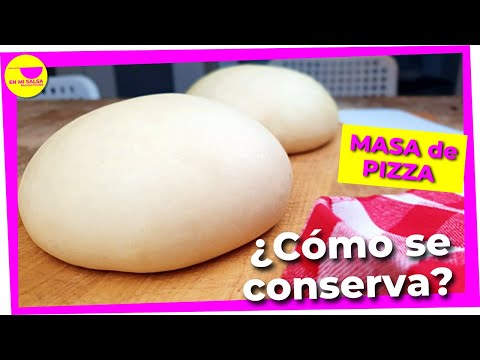 ¿cómo conservar masa para pizza?