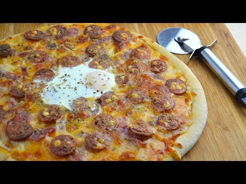 ¿cómo poner un huevo en una pizza?