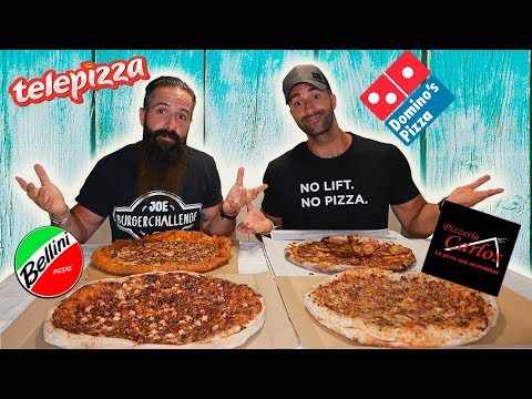 ¿cuánto cuesta una pizza familiar en el telepizza?