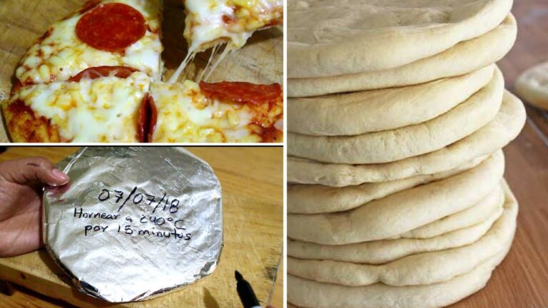 Como conservar pizzas cocidas