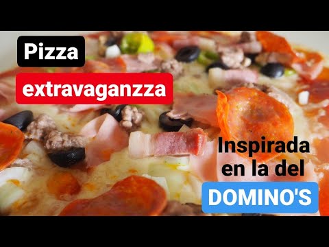 Ingredientes pizza extravaganza dominos