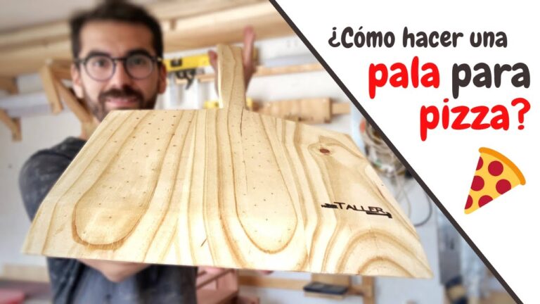 Como hacer una pala de madera para pizza