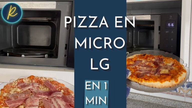 ▷ Como hacer una pizza precocinada en el microondas